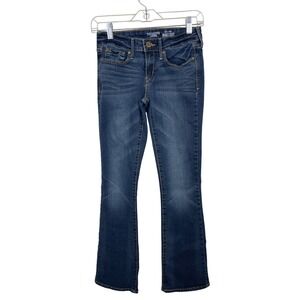 Denizen from Levi's Girls Bootcut Jeans Dark Wash Low Rise Size 3.